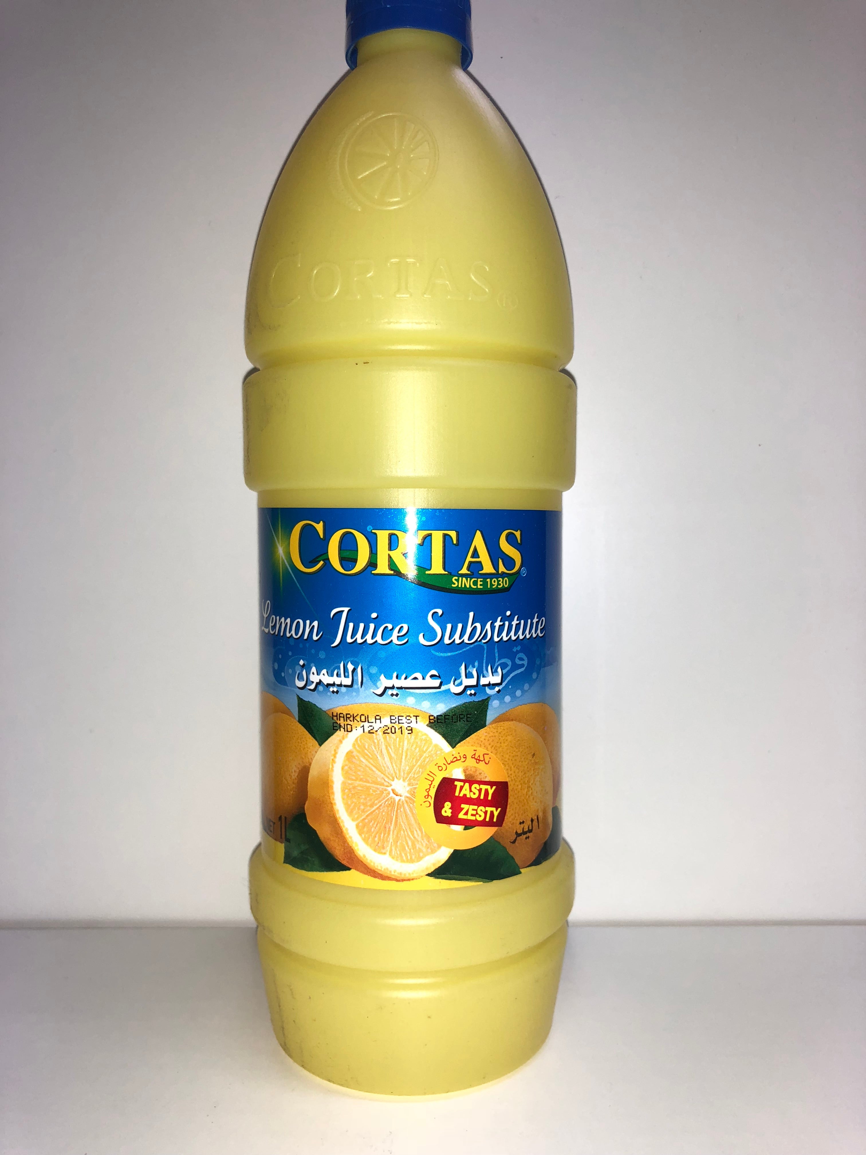 Cortas Lemon Juice Substitute  1L