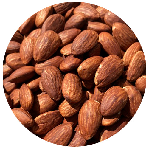 Dry Roasted Australian Unsalted Almonds medium)1kg